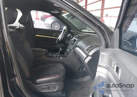 2018 Ford Explorer Xlt z USA, uszkodzony, nr VIN 1FM5K8D83JGA74998